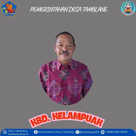 Kelian Banjar Dinas Kelampuak